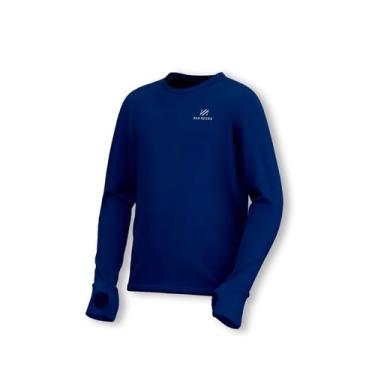 Imagem de Camiseta De Pesca Poliamida Infantil Marinho Tam. - Mar Negro, 8