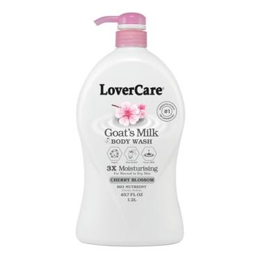 Imagem de LoverCare Sabonete corporal hidratante de flor de cerejeira com leite de cabra, 40 ml - individual..