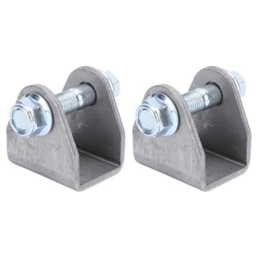 Imagem de lyrlody Adaptador de Choque de ATV Mount Bracket Par de Suportes de Choque de Absorção de Aprimorada Chefe de Instalação Material de Metal Premium Compatibilidade Ampla para o de Suspensão de