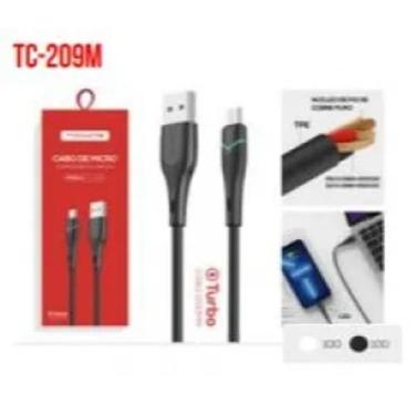 Imagem de Cabo de Dados USB para V8 Turbo 1.2M 5V 3A - Tomate TC-209M