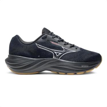 Imagem de Tênis Mizuno Goya 2 Preto Masculino de Corrida (Preto, BR, Adulto, Numérico, 38)