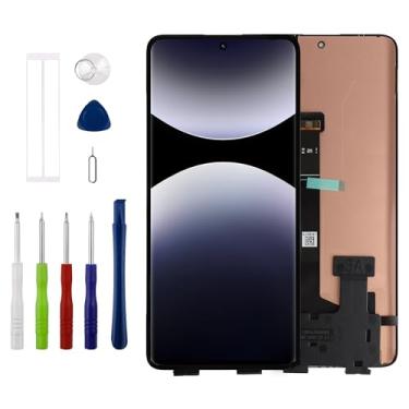 Imagem de Tela AMOLED compatível com Redmi Note 14 Pro+ 5G 24115RA8EG 16.9 cm Display LCD Touchscreen Digitalizador Assembléia com kit de ferramentas de reparo, função de impressão digital com suporte