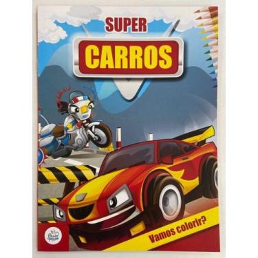 Imagem de Vamos colorir super carros - PASSO A PASSO, 3