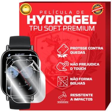 Imagem de 1, 3, 5 Película Hidrogel Premium HD ou Fosca Smartwatch Redmi Watch 5