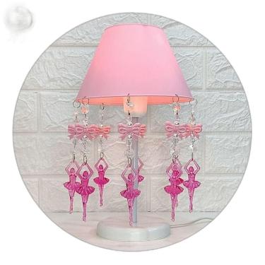 Imagem de Iluminação Infantil Abajur Decorar Quarto De Criança Menina