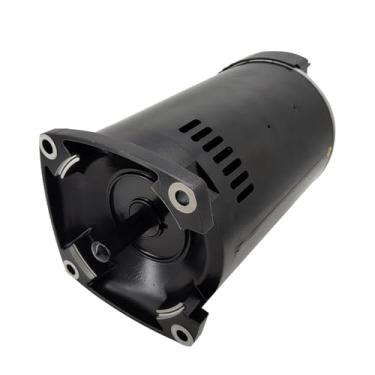 Imagem de Motor B2853 1 HP Bomba de Piscina de Velocidade Única Substituição do Motor 3450 RPM 230/115 Volts Max Amps 6.6/13.2 56Y Moldura 1.25 Fator de Serviço Flange Quadrado Motor de Piscina