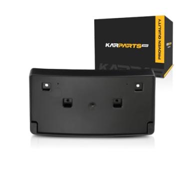 Imagem de Para Jeep Compass 2017 18 19 20 2021 Suporte de placa de licença | Frente | Modelos Trailhawk e Upland | Feito de plástico | Substituição para CH1068168 | 191275881477, 5VF28RXFAA