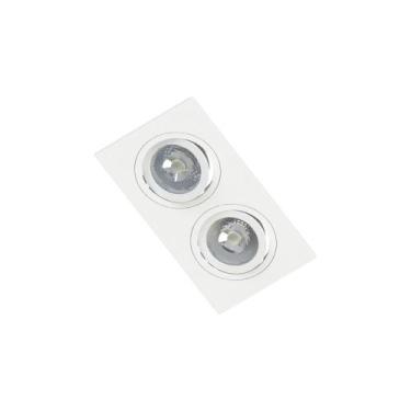 Imagem de Spot de Embutir Plano Save Energy para 2 Lâmpadas Par 20 E27 Bivolt, B