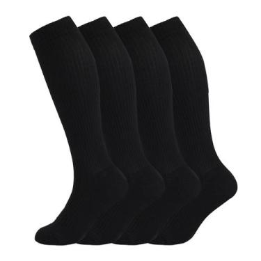 Imagem de Meias de compressão +MD 15-20mmHg para mulheres e homens (4 pares)
