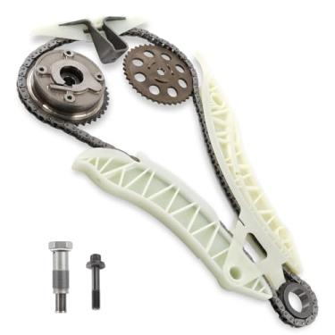 Imagem de Kit de corrente de distribuição de motor N14B16 com roda dentada VVT, compatível com Mini Cooper S R55 R56 R57 R58 R59 2007-2012, motor Turbo N14 1.6L, número de substituição 90773S 11317516088