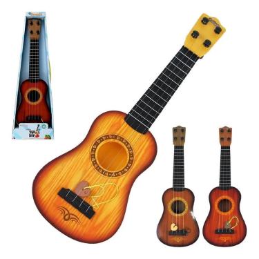 Imagem de 2X Brinquedo Mini Violão Cavaquinho Musical Infantil Ukulele