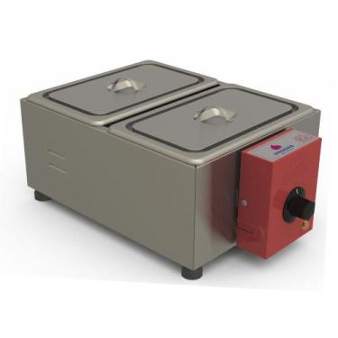 Imagem de Derretedeira de Chocolate Progás 2 Cubas Inox PRD-200 220V