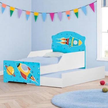 Imagem de Bicama infantil astronauta - kids Mobili