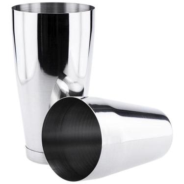Imagem de Coqueteleira Boston 840Ml E Mini Tin 540Ml Aço Inox Weck
