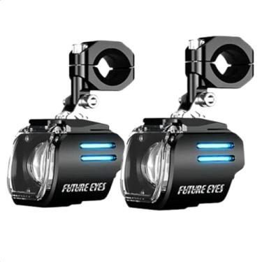 Imagem de Farol De Milha Motocicleta Lâmpada Luzes Led Auxiliar Neblina Universal Moto Alta Potência