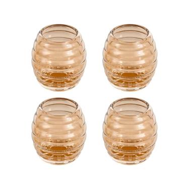 Imagem de 【Pacote com 4 protetores de chão universais para pernas de cadeira】 Almofadas de feltro de silicone para pisos de madeira - Capas transparentes para pés de móveis para reduzir o ruído e evitar