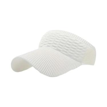 Imagem de Chapéu de Sol Feminino com Aba Longa - Respirável, Elástico e Ideal pa