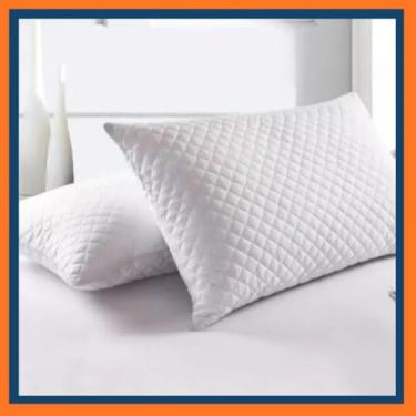 Imagem de Travesseiro Alto Macio Antialérgico e Antibacteriano para Dormir Melhor