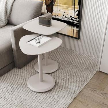 Imagem de Conjunto Mesa Lateral de Canto Keva 40x40x53cm - Previlege