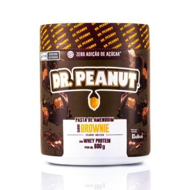Imagem de Pasta de amendoim - Dr Peanut - sabor brownie 600g