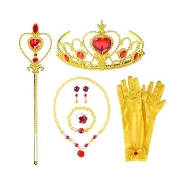 Imagem de Acessório De Fantasia Da Princesa Belle De a Bela E a Fera Da Disney, 