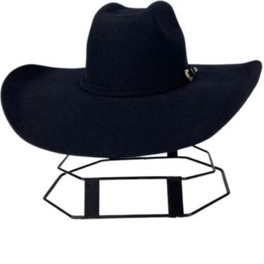 Imagem de Chapéu Pralana Aba 12 Unissex Preto Cross Felt REF 12452, Preto, 57