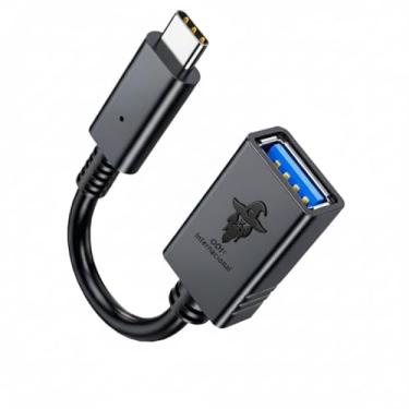 Imagem de Adaptador Cabo USB Otg 3.0 Fêmea Tipo C Macho para Pendrive Usb Celular Android Tablet Notebook compatível Aparelhos com entrada do carregador USB Tipo C
