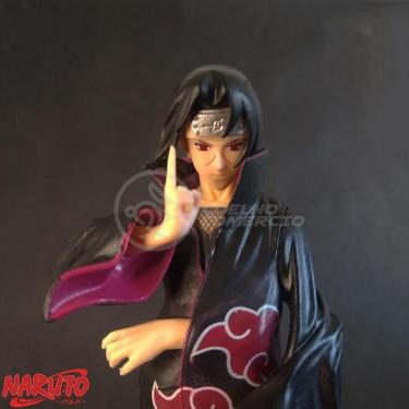 Imagem de Brinquedo Action Figure Itachi Uchiha Akatsuki 18Cm