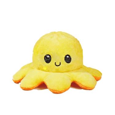 Imagem de Pelúcia Humor Polvo Tiktok Reversível Em Pelúcia Cor:colorido;tamanho:único;gênero:unissex