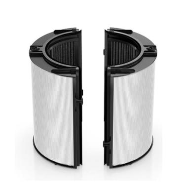 Imagem de Bagean Filtros HEPA de vidro combinado 360 compatíveis com filtro de purificador de ar Dyson TP07 HP07 TP10 HP10 Pure Cool Hot Fan Dyson - H13 True HEPA e carbono purifica 99,97% partículas (pacote