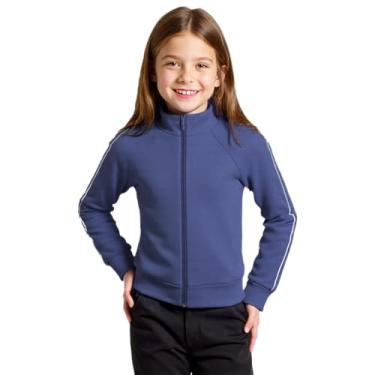 Imagem de Blusa Helanca Infantil Azul Marinho Tamanho 04