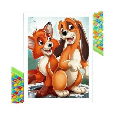 Imagem de Pintura Em Diamante DIY Branca De Neve E Os Sete Anões Bordado Com Str