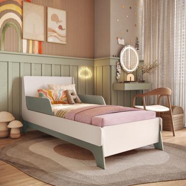 Imagem de Cama Infantil em MDF Lady Mobikasa e Colchao Gazin