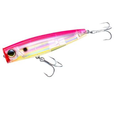 Imagem de Isca de sal flutuante YO-Zuri 3D Inshore Popper de 70 mm Cor: Tabela de prata rosa