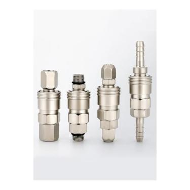 Imagem de ROUPWKWO Conector rápido pneumático de travamento automático tipo C Ferramenta compressor de mangueira de poliuretano de alta pressão SP PP SM PM SH PH SF PF PF 20 30 40 (SP-20)