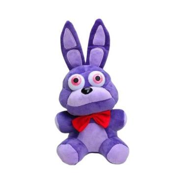 Imagem de Brinquedos De Pelúcia FNAF De 18cm Kawaii Freddy Foxy Bonnie Bear Ribb