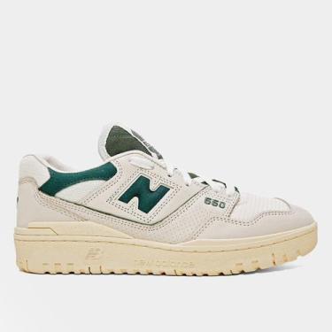 Imagem de Tênis New Balance 550 Unissex, Bege, 38