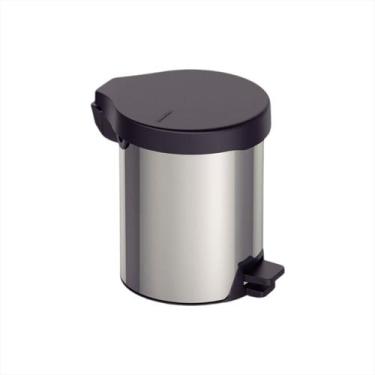 Imagem de Lixeira Banheiro Cozinha Cesto de lixo com Tampa e Pedal Tramontina Ta