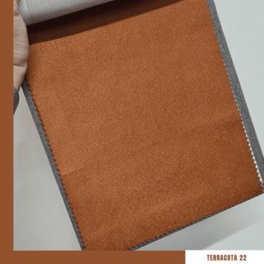 Imagem de Sofá  Chaise Resty Lado Direito Tecido Suede Pé Base Madeira  220x140c