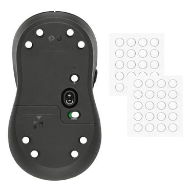 Imagem de AOZOOSA Superfície de substituição universal para mouse pad - Precisão ultra suave para mouses para jogos, base antiderrapante de fácil instalação, controle durável para trabalho de escritório (branco