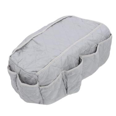 Imagem de SIWOTED Sofá Apoio de Braço Armazenamento Bolsa Organizador Tecido Não Tecido Poltrona Multifuncional Caddy para Fraldas Brinquedos