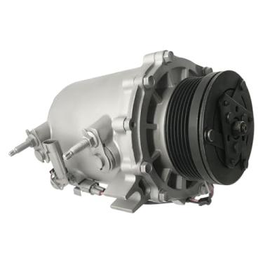 Imagem de ZZXXYY RYC Compressor de ar condicionado automotivo GG482 compatível com Cadillac DeVille 4.6L 2000 2001 2002 2003 2004 2005, substituição de ajuste direto 1:1, resfriamento rápido, reduz a economia