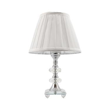 Imagem de Abajur Cristal Bivolt 35cm Mesa Quarto Sala(183)