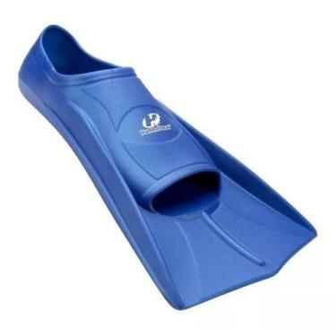 Imagem de Hammerhead nadadeira silicone training fins, Azul, 37/38