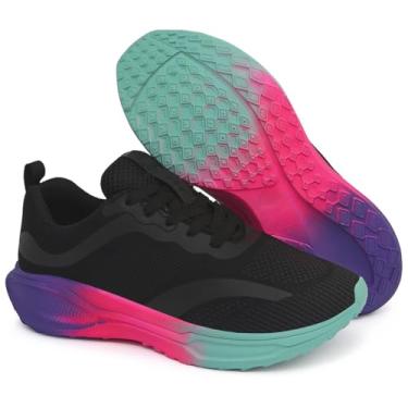 Imagem de Tênis de corrrida academia feminino e Masculino Esportivo Caminhada e dia a dia (Colorido, BR, Adulto, Numérico, 47)