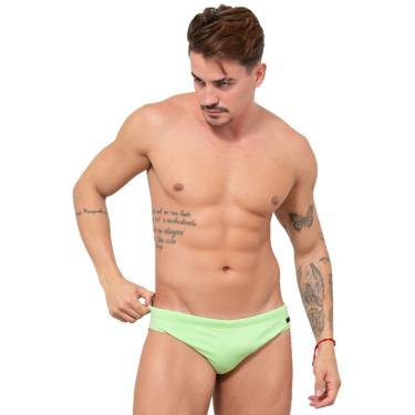 Imagem de Sunga Cavada Verde Maçã - JWilas Beachwear