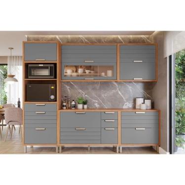 Imagem de Kit Modulado MGM 5 Peças Eloise C5P160 Cinamomo/Platina