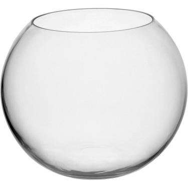 Imagem de Bubble Vaso 18X22X22Cm Vidro Transp