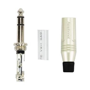 Imagem de Cabo P10 X P10, Estéreo Amphenol - 10 Metros