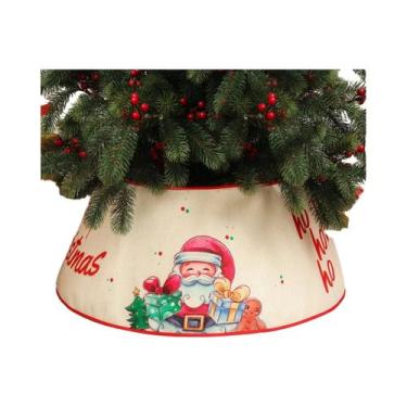 Imagem de Saia Para Árvore De Natal Artificial Com Base Em Formato De Anel De Pi